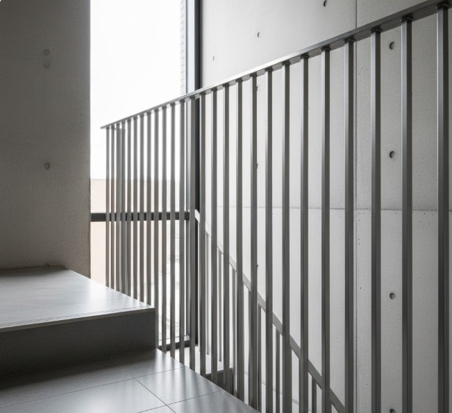 מעקה שלבים אנכיים